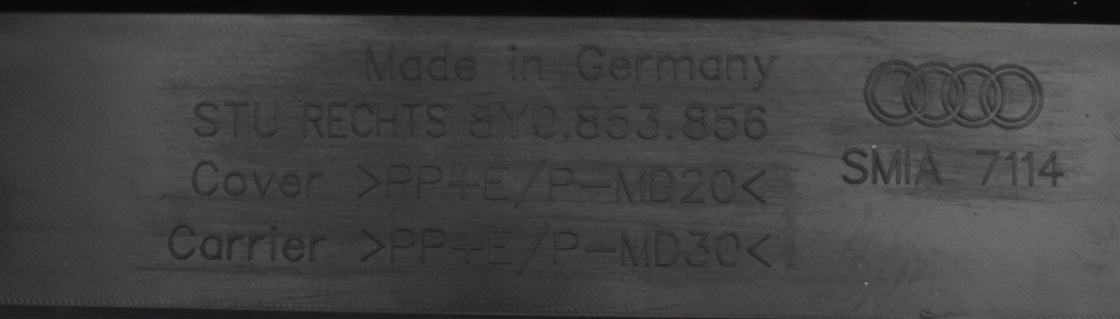 фото №7, Audi a3 8y s line правий поріг молдинг поріг 20+