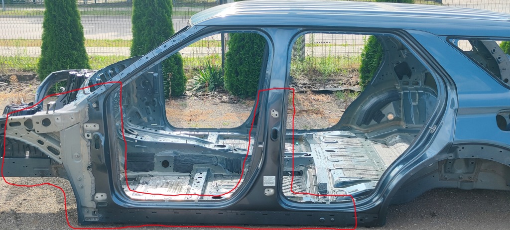 фото №1, Порог bok блок двигателя левый ford explorer 2020-