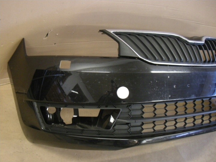 фото №3, Skoda rapid 5ja 2012 бампер перед
