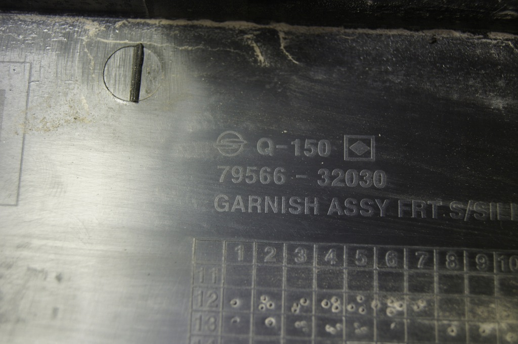 фото №12, Actyon 13- pickup молдинг порог порог