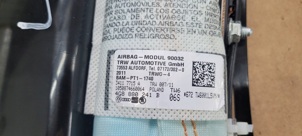 фото №8, A7 4g подушка сидіння ліва перед 4g8880241b a6 c7 4g