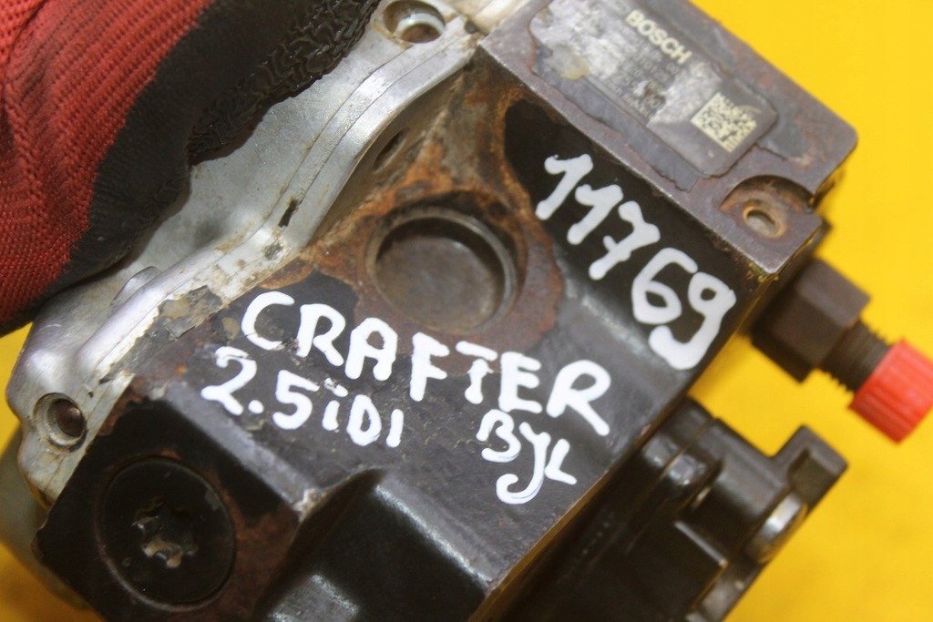 фото №10, Насос впрыскная vw crafter 2.5 tdi bjl 0445010123 059130755n