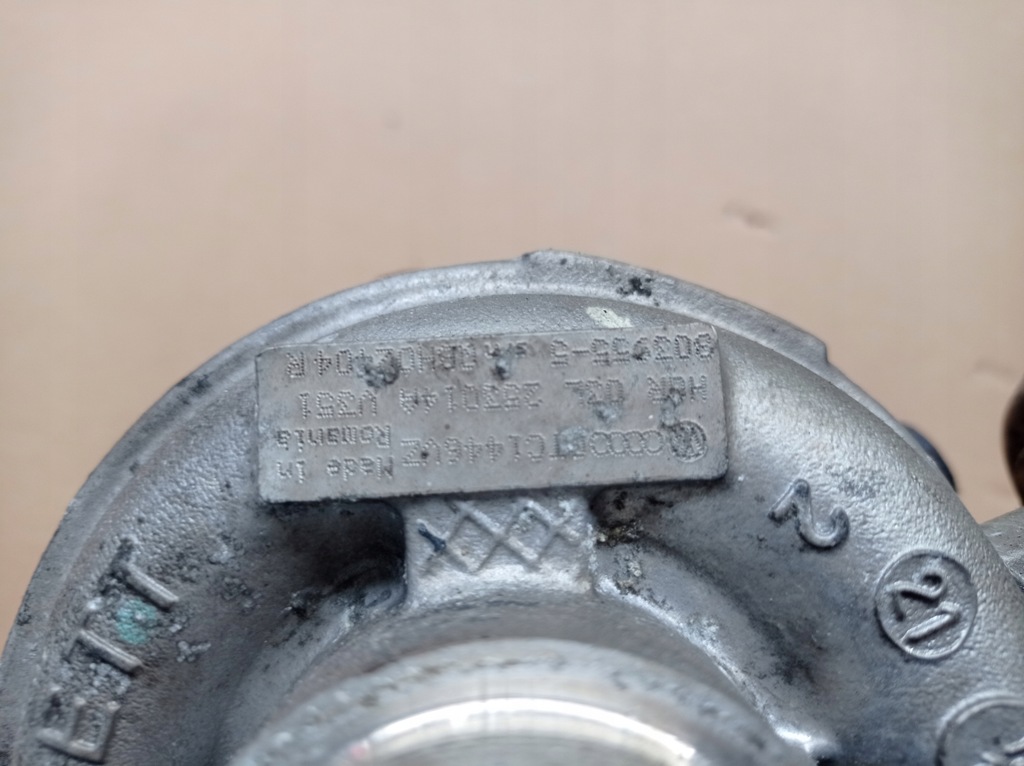 фото №7, Vw crafter 2.0 tdi 140 km турбіна турбонагнітач 03l253014a