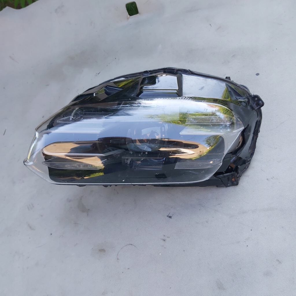 фото №12, Фара лампа передняя перед левая - porsche taycan 9j1 full led 19-24