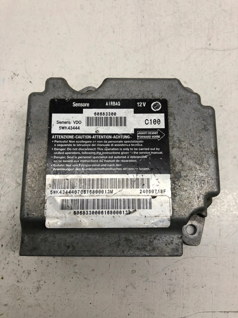 Купить Модуль датчик подушка безопасности alfa romeo 5wk43444