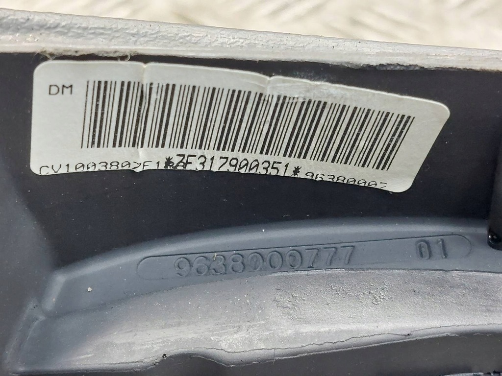 фото №9, Воздуховод + подушка citroen c3 i 96380007 96380009ze