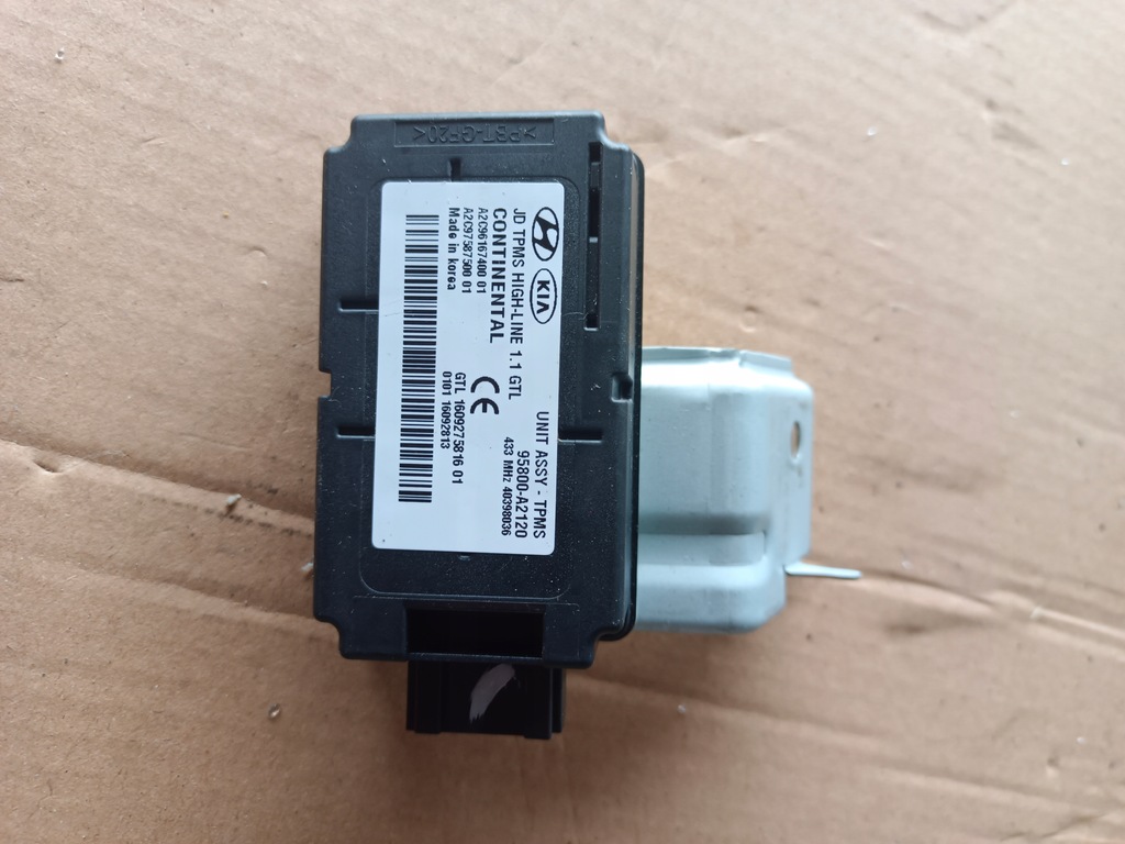 фото №1, 95800-a2120 модуль блок керування tpms kia ceed ii gt