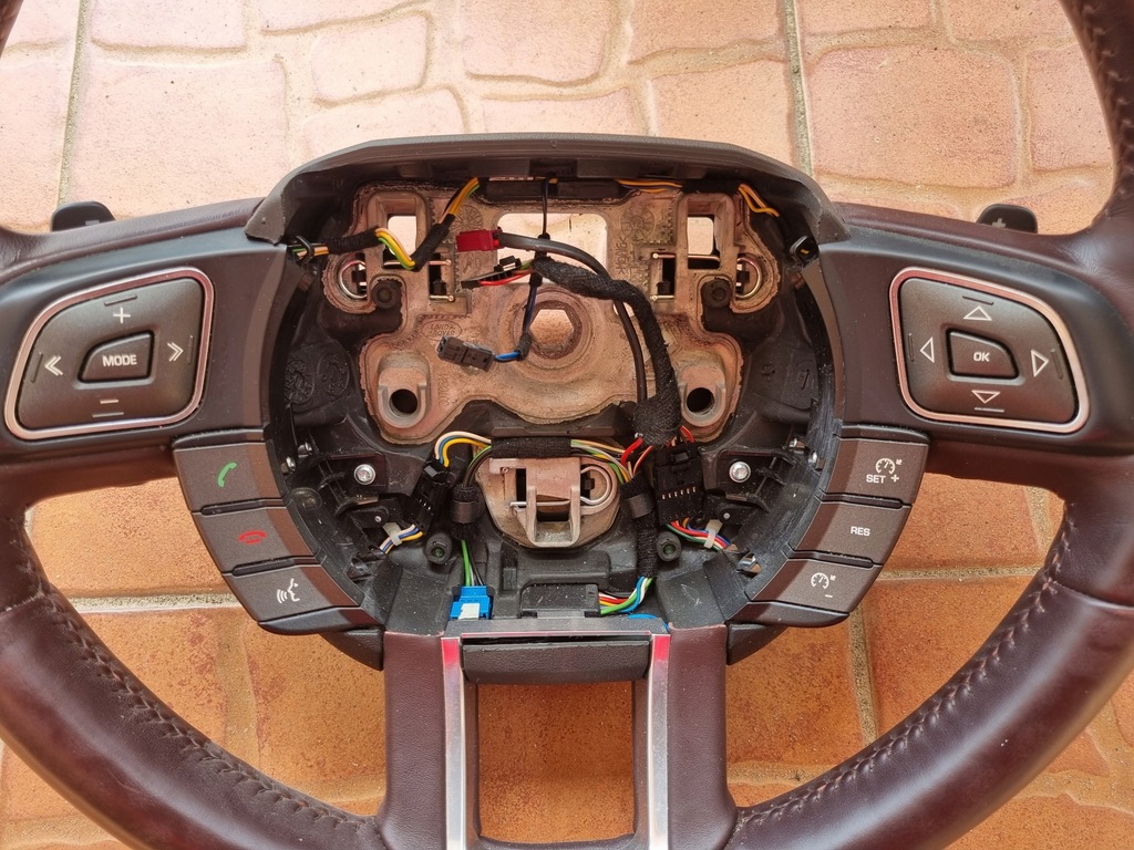 фото №7, Range rover evoque воздуховод fioletowa лепестки переключения