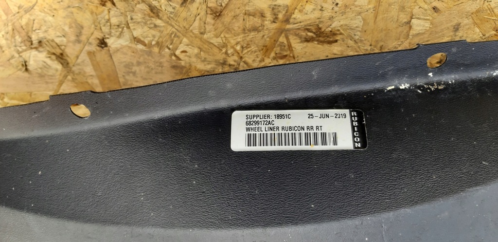 фото №3, Підкрилок jeep wrangler rubicon 2017