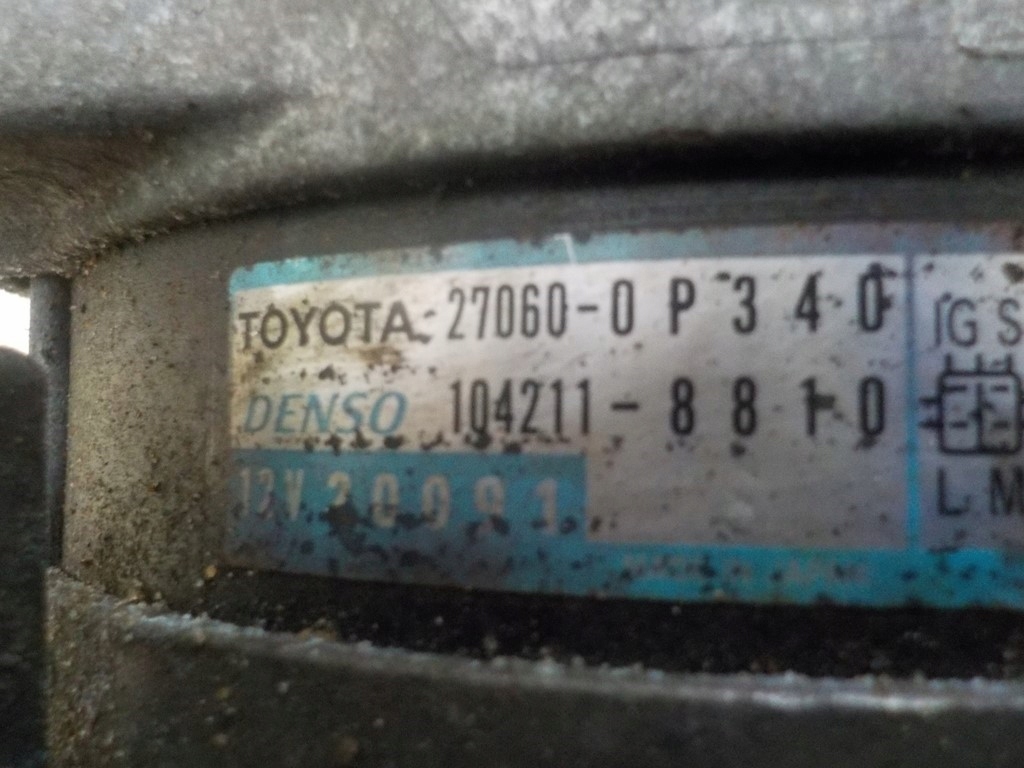 фото №6, Генератор lexus rx350 2009-2015