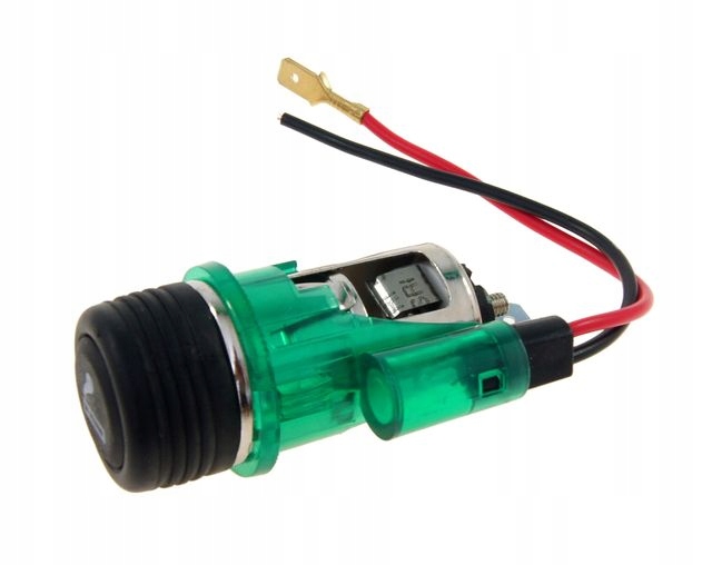 фото №1, Разъём прикуриватель автомобильная с подсветкой