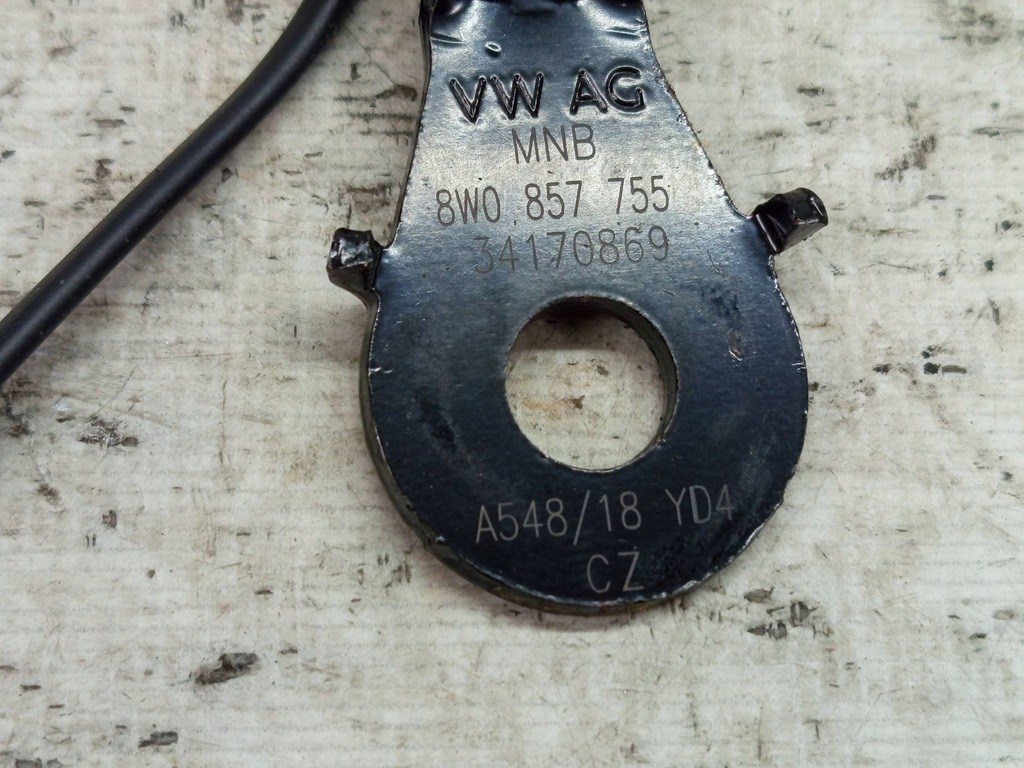 фото №5, Клипса поперечина левый перед audi a4 b9 a5 8w 8w0857755