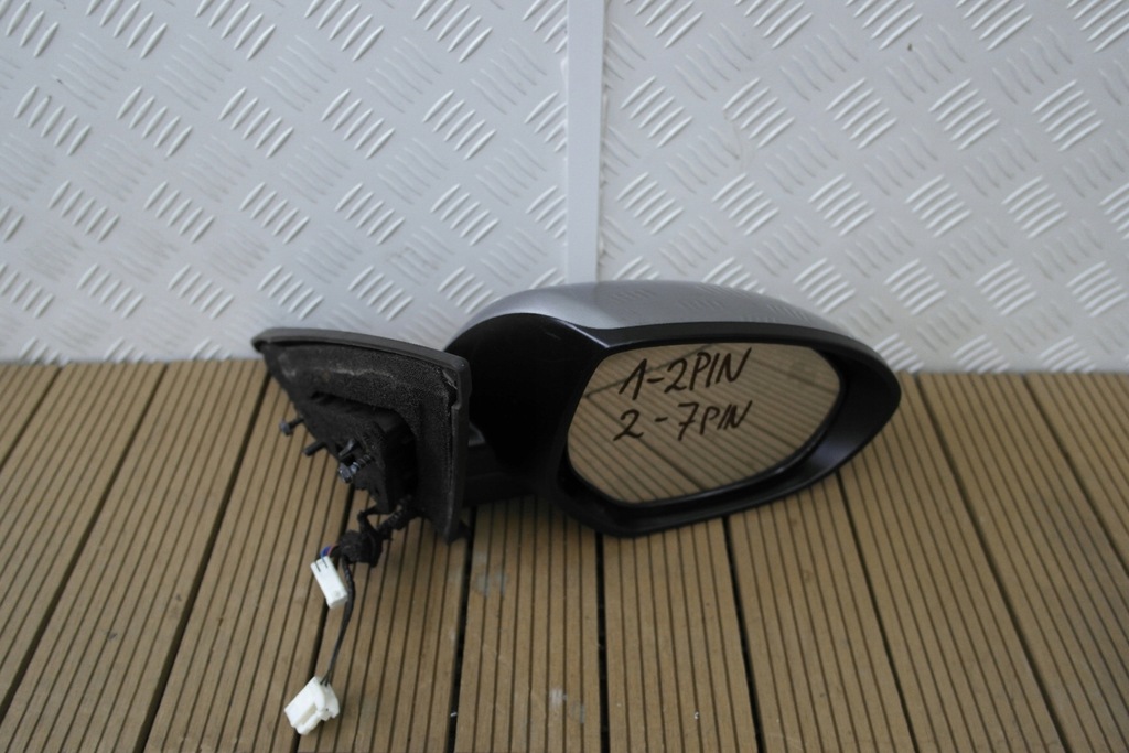 фото №1, Mazda 3 bl 09-13 зеркало правое 9-pin 7+2 ассистент поперечина rvm europa 38p