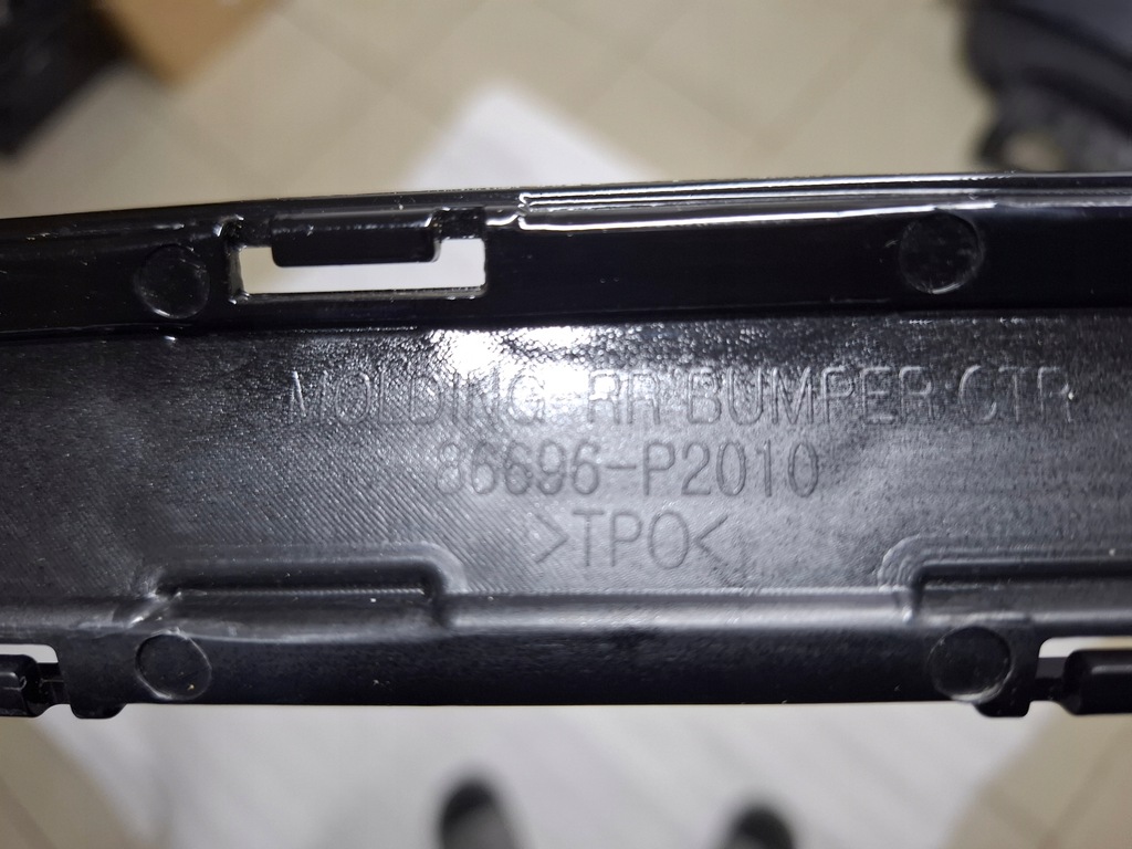 фото №10, Kia sorento iv накладка бампера задняя диффузор 86696-p2010