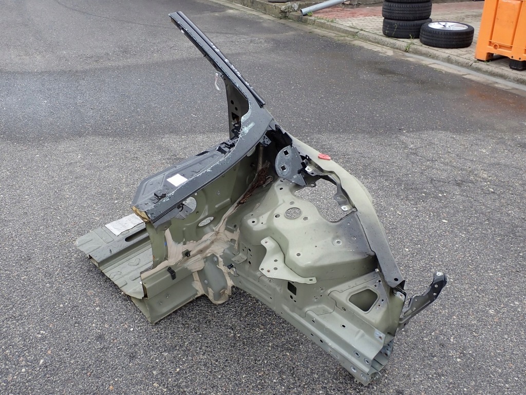 фото №3, Четверть лонжерон оригинал europa левый перед tesla model 3 21r