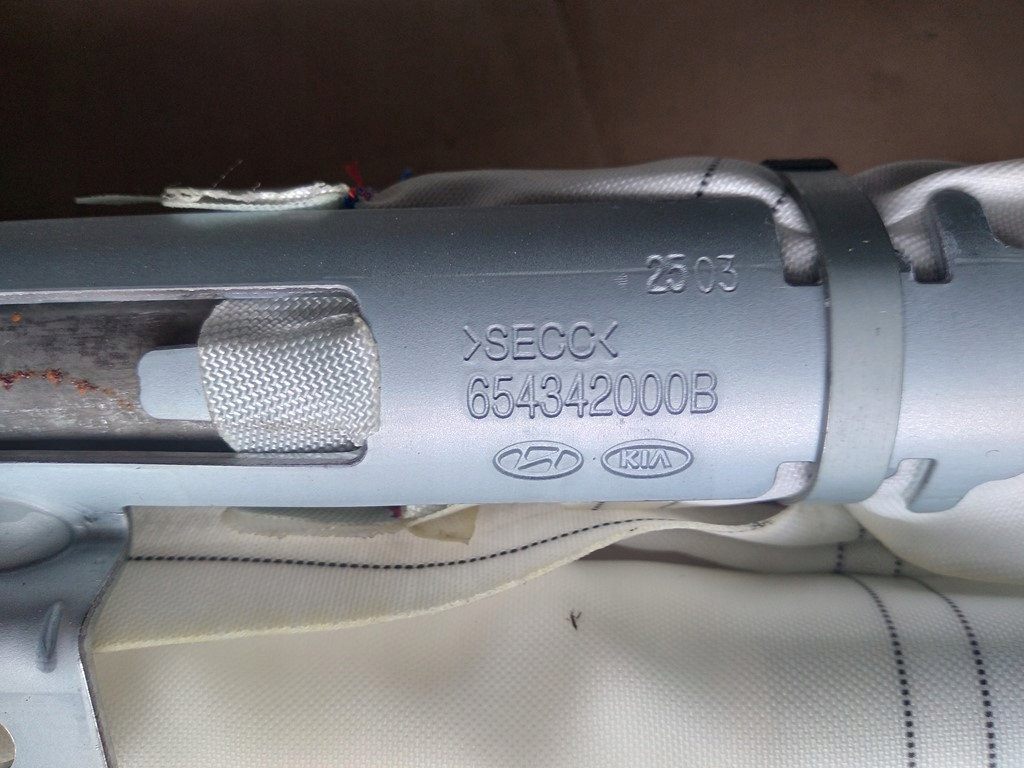 фото №5, Kia ev6 ev-6 шторка безопасности воздушная air bag левая 80410-cv000 правая 80420-cv000