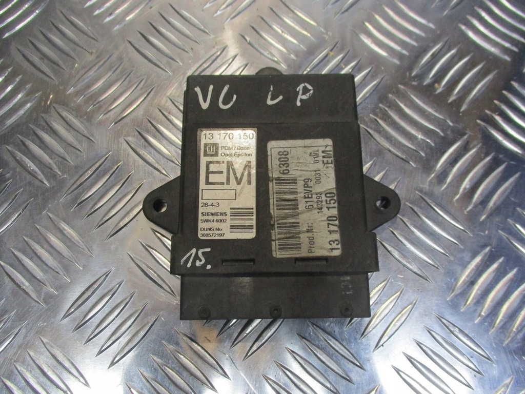 фото №1, Модуль дверь opel vectra c 1.9 cdti 13170150