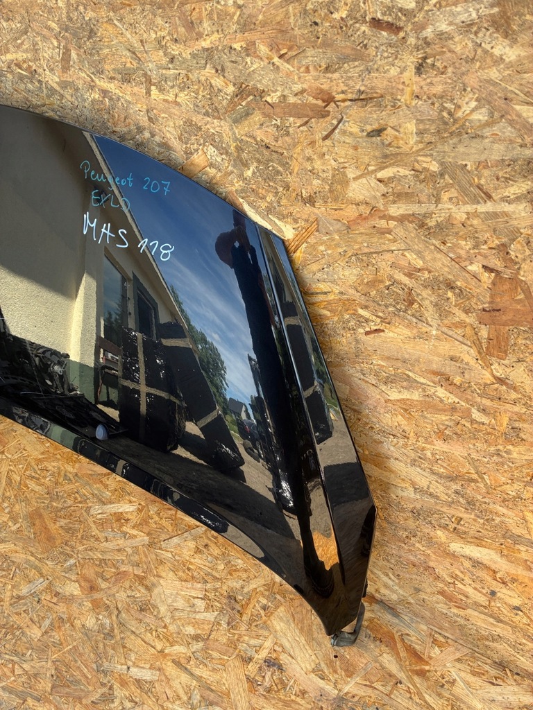 фото №14, Peugeot 207 kod lak. exld капот кришка двигуна