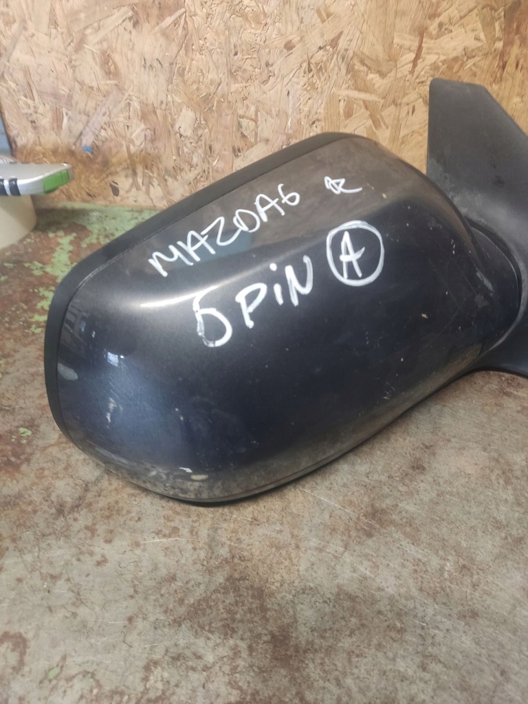 фото №1, Зеркало правое mazda 6 5pin