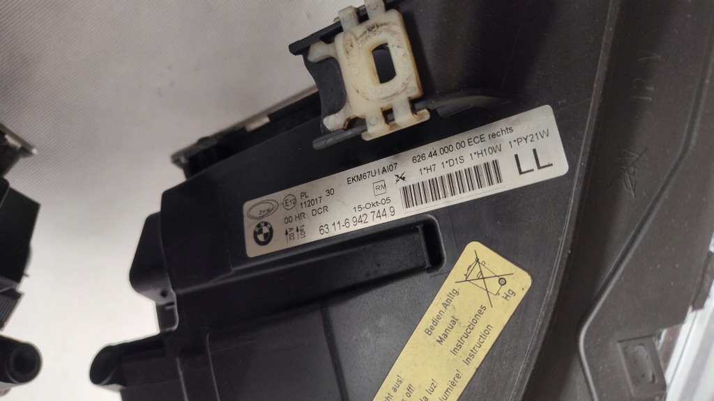 Bmw e90 e91 ксенон левый правый dynamic поворотный фара лампа левая правая Оригинал