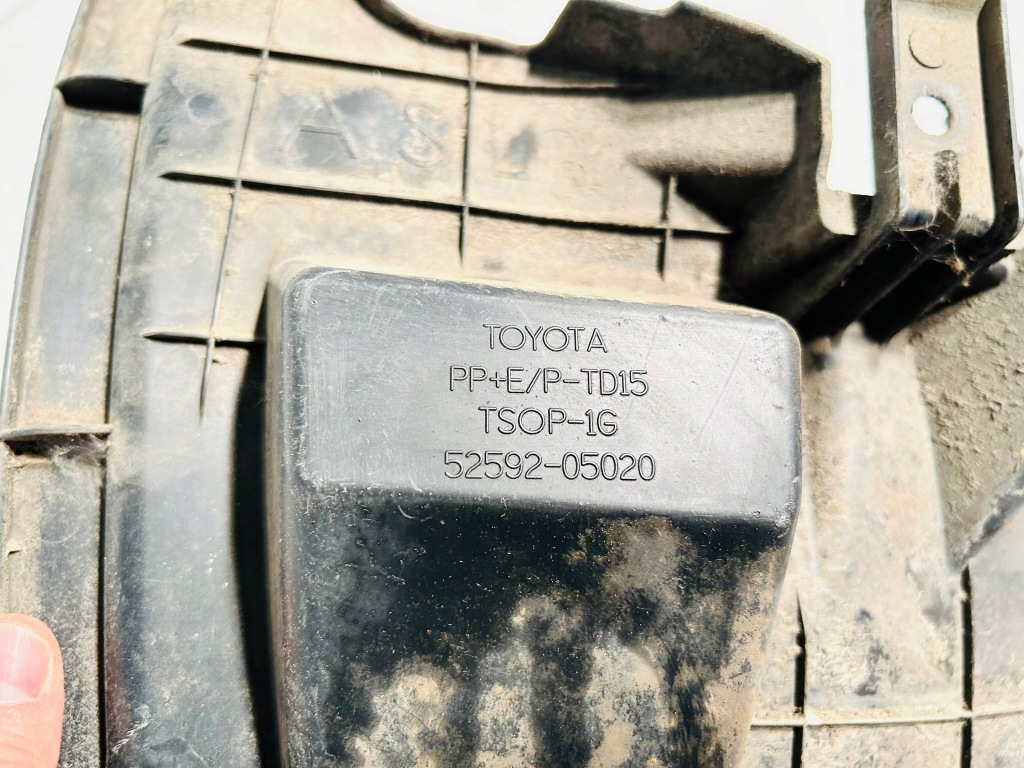 фото №11, Avensis t27 подкрылок брызговик задний левый задняя