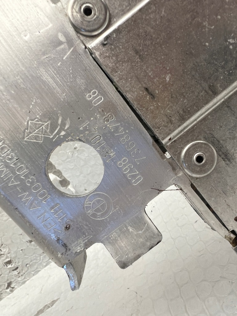 фото №7, Балка нижняя pod радиатор mini f54 f60 jcw bmw f39 f40 7368478 7462144