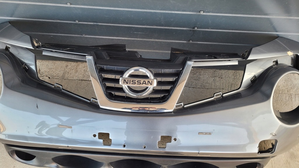 фото №9, Nissan juke f15 бампер перед передний решётка радиатора