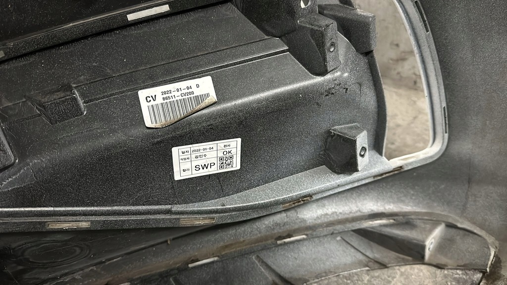 фото №6, Kia ev6 2021- бампер перед передний