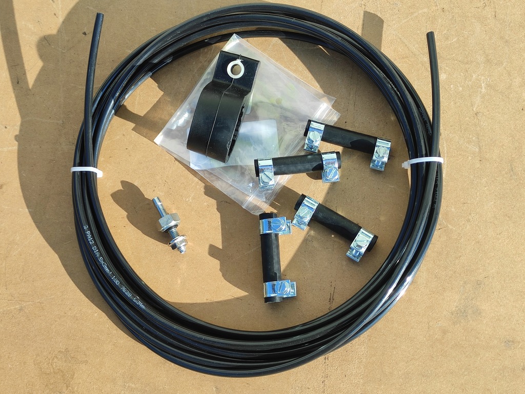 фото №13, Шланг пального патрубок webasto шланг пального 6mb + кронштейн wyciszający насос