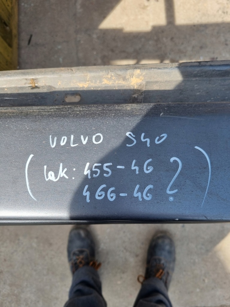 фото №11, Накладка порог правая volvo s40 04-12