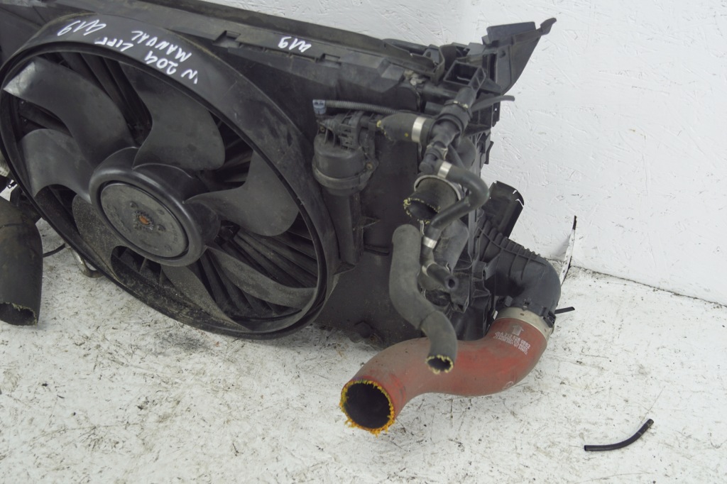 Радиатор вентилятор mercedes w204 2.2cdi рестайлинг  aut с Разборки