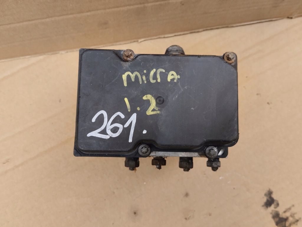 фото №6, Насос тормозная abs nissan micra k12 1.2 16v 0265231341 47660-ax600