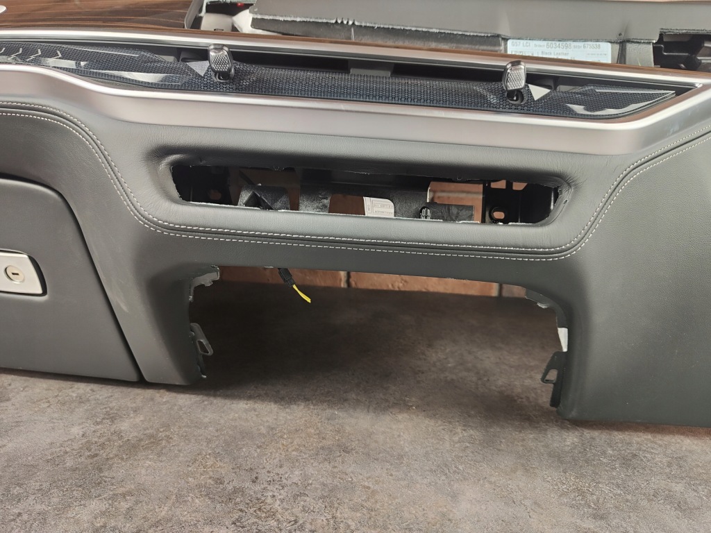 фото №11, Панель приладів панель  приладова шкіра hud bmw g05 g06 g07 f95 lci lift uk rl rhd