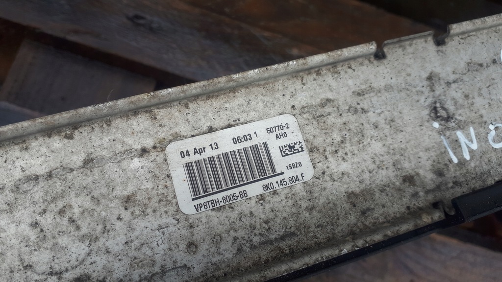 фото №5, A6 c7 4g радиатор wody 3.0 tfsi 8k0145804f s4 b8