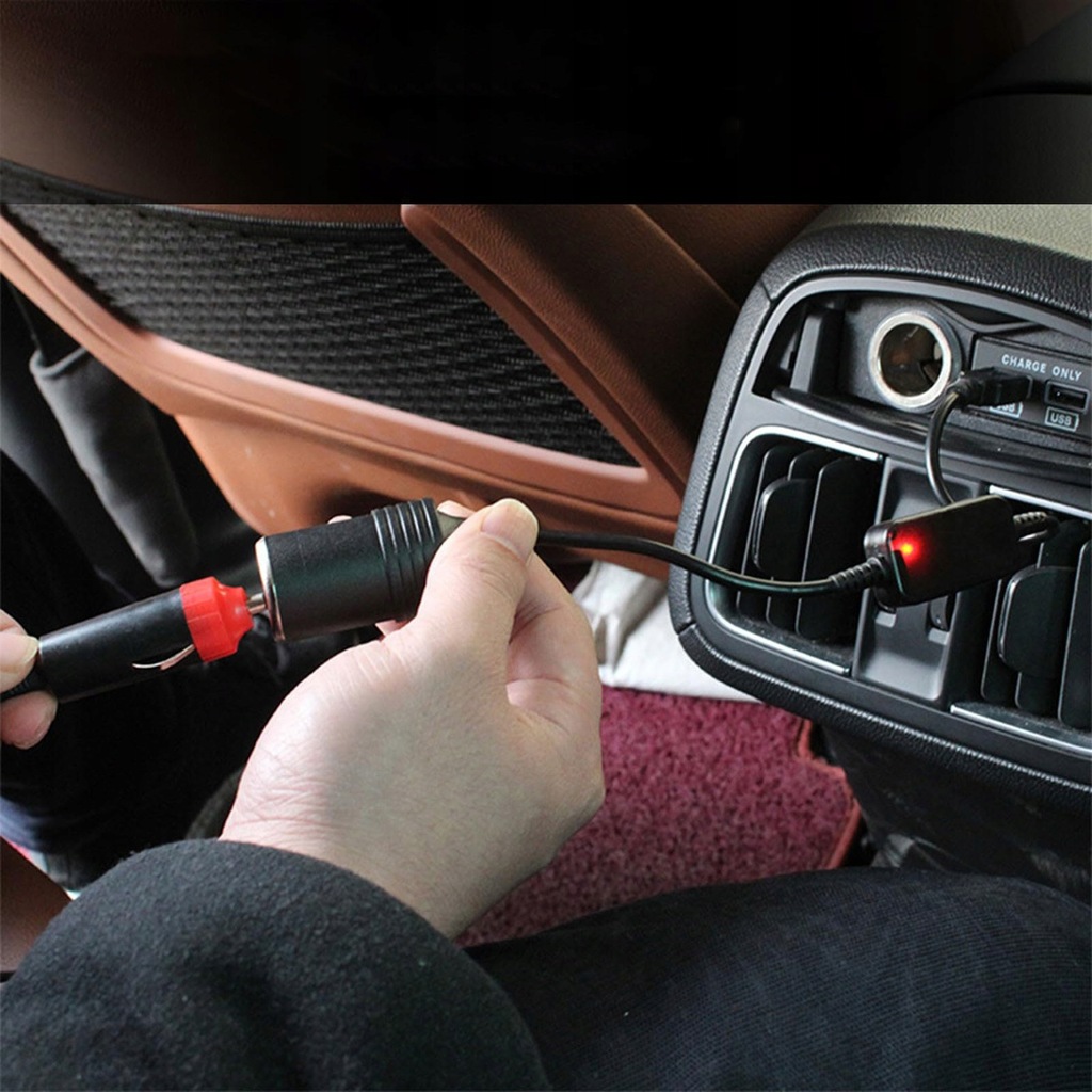 фото №9, Адаптер usb na разъём прикуривателя автомобильный 12v авто блок питания конвертер