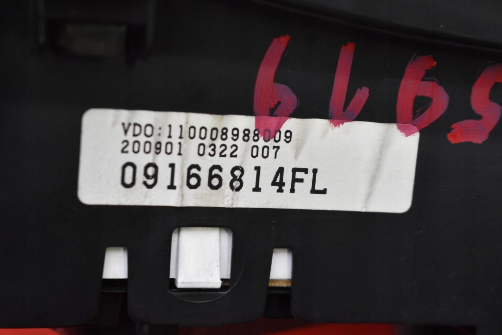 фото №7, Лічильник прилади eu 09166814fl opel corsa c 1.4 16v 90 km 00-03