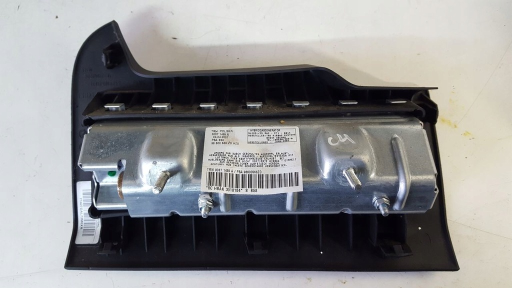 фото №8, Панель приладів подушки безпеки ремені citroen c4 grand picasso