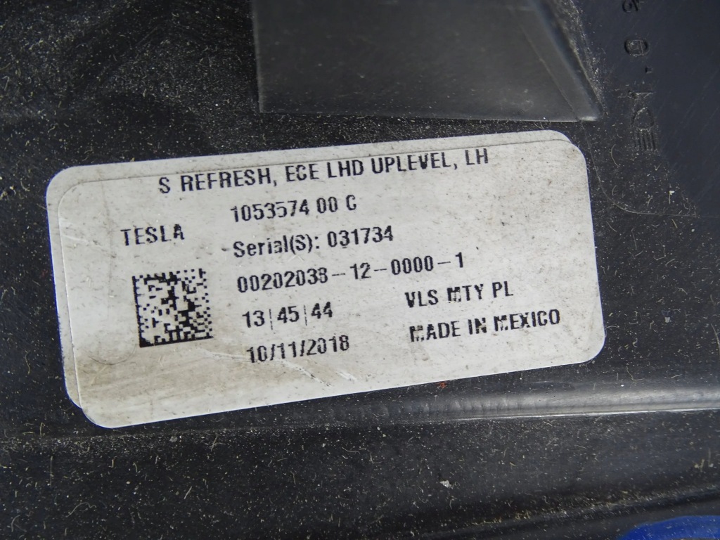 Фара перед передняя левая tesla s рестайлинг  full led с Разборки