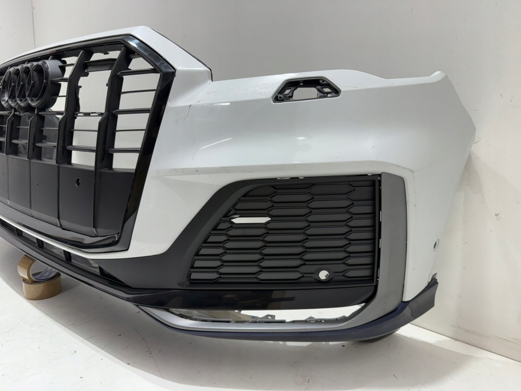 фото №6, Audi q7 ii 4m0 lift s-line бампер передний решётка радиатора решётка перед