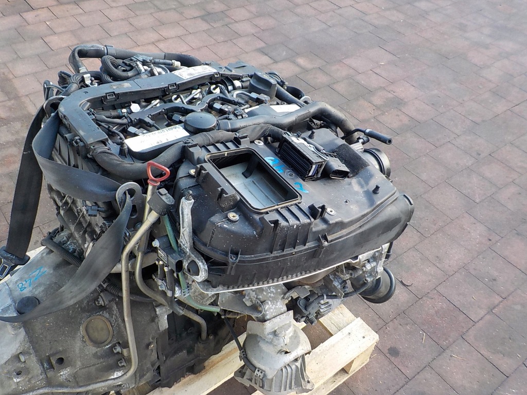 фото №8, Mercedes w204 2.2 cdi 136km двигатель 651913 kompletny film