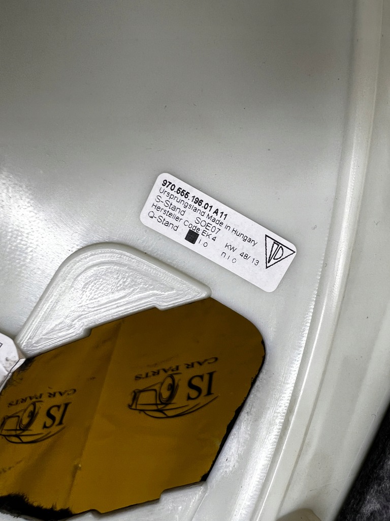 фото №12, Защита накладка обшивка стойка задняя правая правый porsche panamera 970 i lift