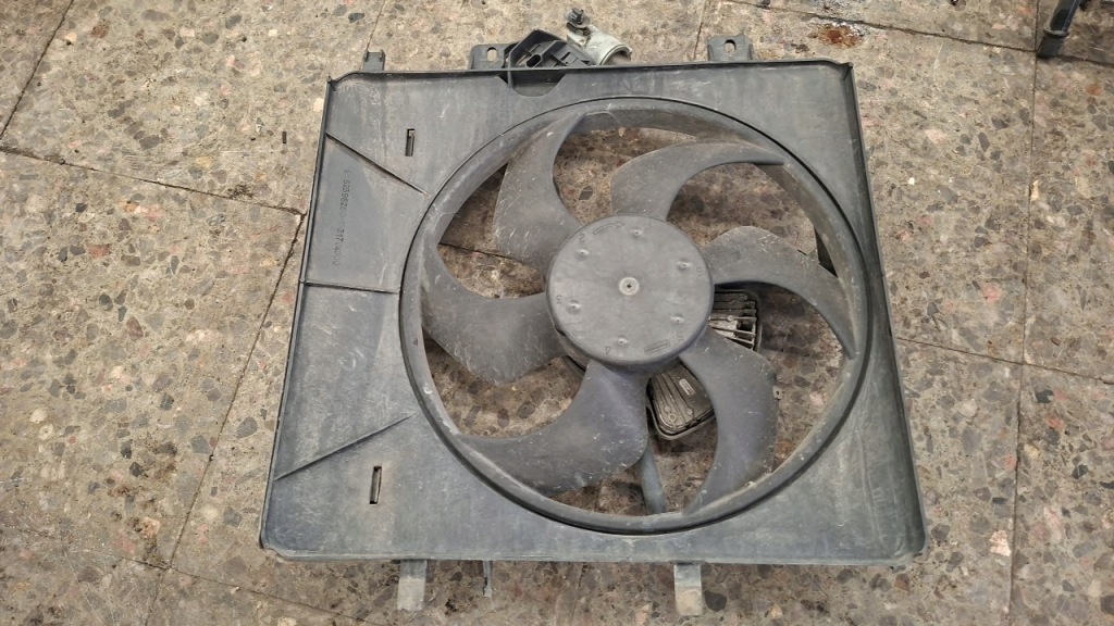 фото №1, 9652396280 вентилятор радиатора citroen c3 1.4