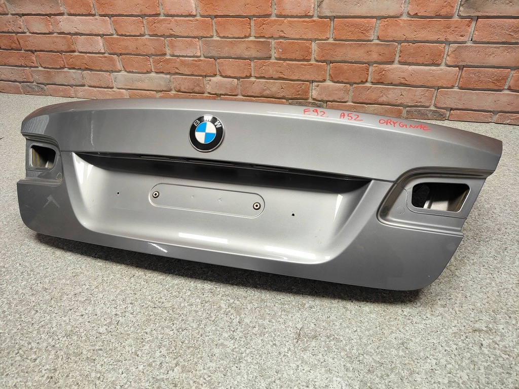 фото №10, Крышка багажника задняя крышка задняя багажника bmw 3 e92 coupe a52 spacegrau