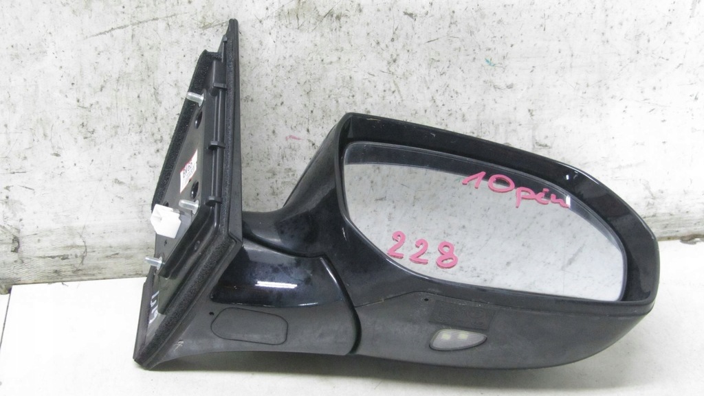 фото №8, Hyundai santa fe iii lift дзеркало праве 10 pin nka 15-