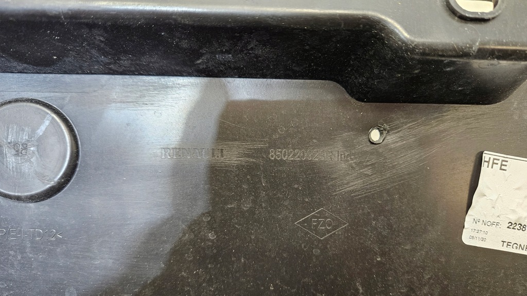 фото №10, Накладка диффузор задняя renault kadjar lift 850220923