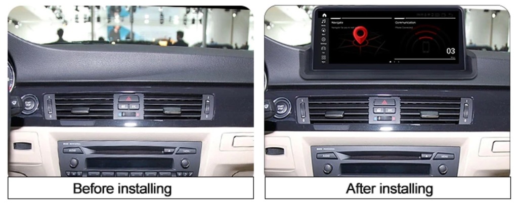 фото №10, Радио навигация bmw 3 e90 e91 e92 e93 android 10+