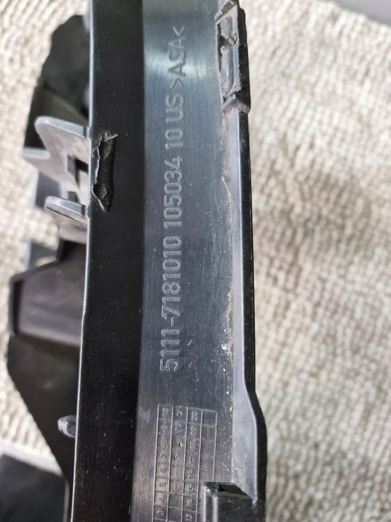 фото №6, Bmw x6 e71 e72 решётка бампера правая передняя