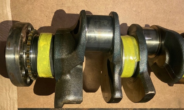 Купити Bmw f10 g11 g30 f90 f91 g05 m5 m6 m8 s63b44b n63b44c wał колінчастий + вкладиші