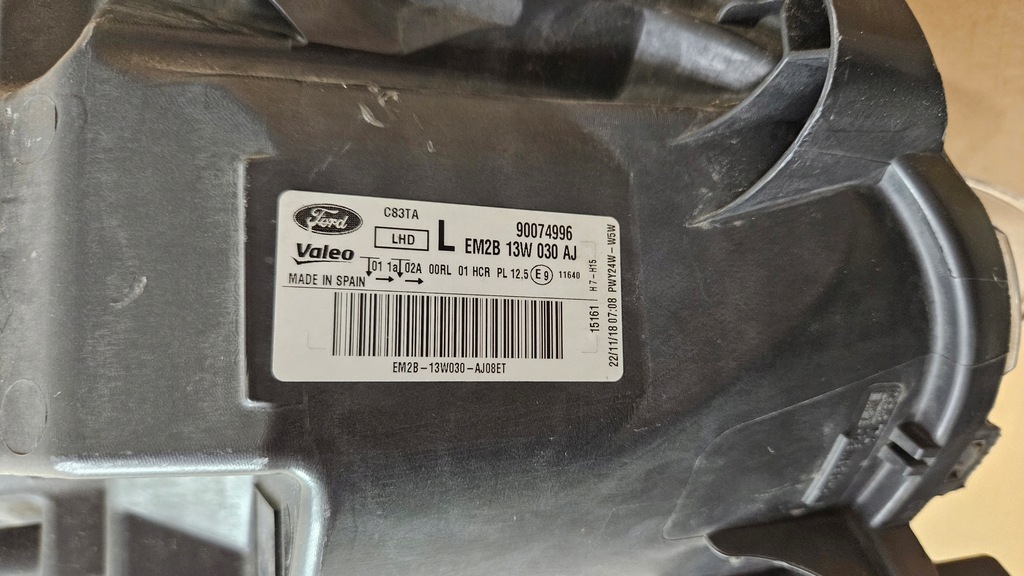 фото №10, Лампа перед левая ford s-max mk2 galaxy mk3 em2b