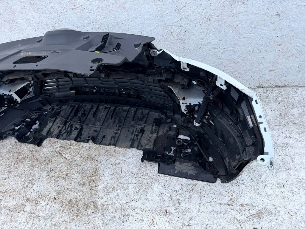 фото №11, Scenic iv бампер передній перед білий teqnc qnc 6 pdc омивачі перламутр